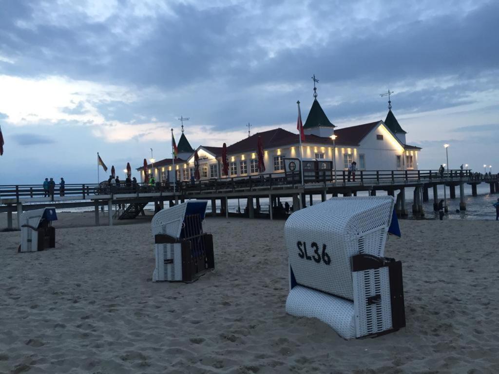 Ferienwohnung Seeblick - Insel Usedom Balm Exteriör bild